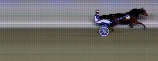 Målfoto for løp 5 på bane BI den 17.01.2014