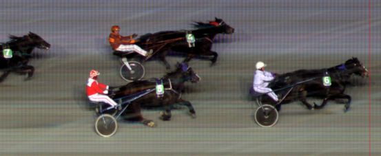 Målfoto for løp 4 på bane BI den 31.01.2014