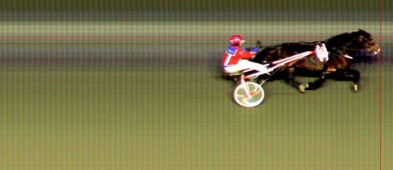 Målfoto for løp 10 på bane BI den 08.02.2014