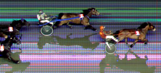 Målfoto for løp 3 på bane BI den 28.02.2014