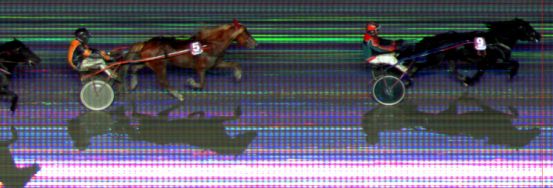 Målfoto for løp 8 på bane BI den 28.02.2014