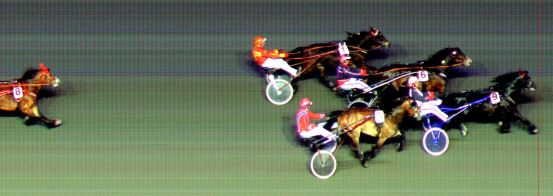 Målfoto for løp 10 på bane BI den 25.04.2014