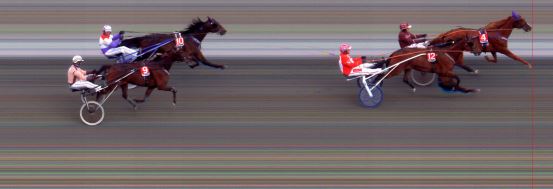 Målfoto for løp 3 på bane BI den 03.05.2014