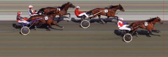 Målfoto for løp 5 på bane BI den 03.05.2014