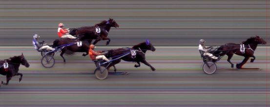 Målfoto for løp 5 på bane BI den 23.05.2014