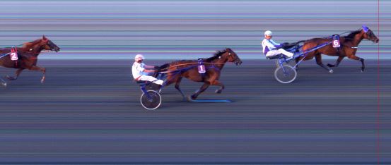 Målfoto for løp 8 på bane BI den 30.05.2014