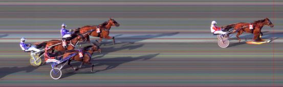 Målfoto for løp 3 på bane BI den 06.06.2014