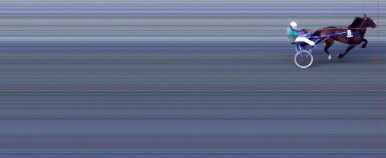 Målfoto for løp 6 på bane BI den 23.06.2014