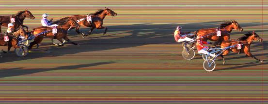 Målfoto for løp 8 på bane BI den 23.06.2014