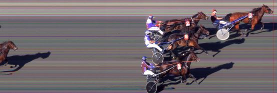 Målfoto for løp 3 på bane BI den 20.07.2014