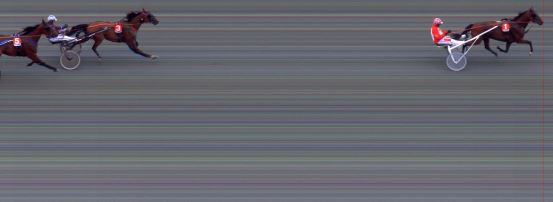 Målfoto for løp 3 på bane BI den 03.08.2014