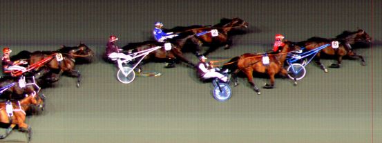 Målfoto for løp 7 på bane BI den 12.09.2014