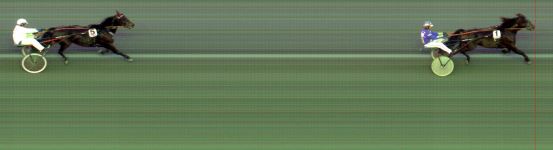 Målfoto for løp 5 på bane BI den 21.09.2014