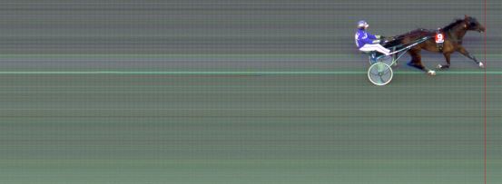 Målfoto for løp 3 på bane BI den 26.09.2014