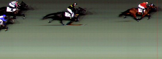 Målfoto for løp 8 på bane BI den 26.09.2014