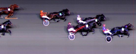 Målfoto for løp 4 på bane BI den 03.10.2014