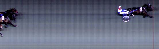 Målfoto for løp 7 på bane BI den 03.10.2014