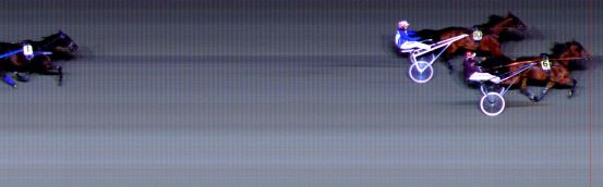 Målfoto for løp 9 på bane BI den 03.10.2014