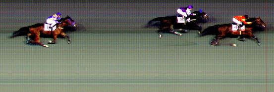 Målfoto for løp 10 på bane BI den 17.10.2014