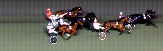 Målfoto for løp 6 på bane BI den 17.10.2014