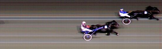 Målfoto for løp 2 på bane BI den 26.10.2014