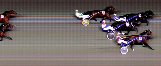 Målfoto for løp 5 på bane BI den 26.10.2014