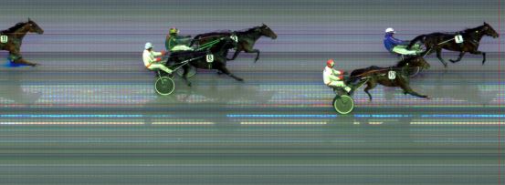 Målfoto for løp 5 på bane BI den 08.11.2014