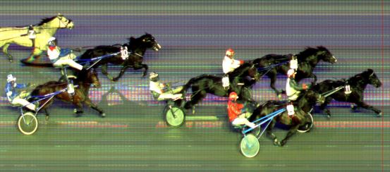 Målfoto for løp 6 på bane BI den 08.11.2014