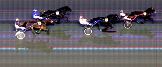 Målfoto for løp 1 på bane BI den 14.11.2014