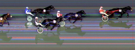 Målfoto for løp 7 på bane BI den 14.11.2014