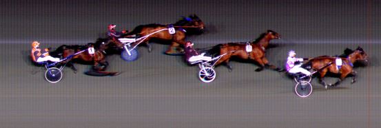 Målfoto for løp 5 på bane BI den 28.11.2014