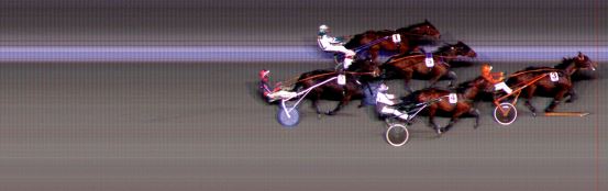 Målfoto for løp 7 på bane BI den 12.12.2014