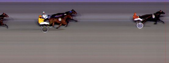 Målfoto for løp 7 på bane BI den 19.12.2014