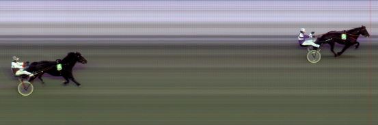 Målfoto for løp 4 på bane BI den 03.01.2015