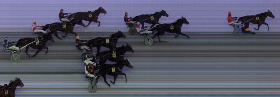 Målfoto for løp 7 på bane BI den 07.02.2015