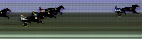 Målfoto for løp 8 på bane BI den 07.02.2015