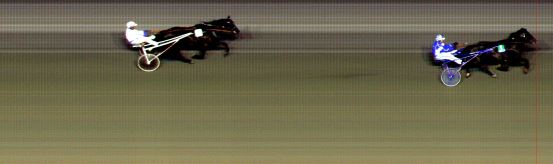 Målfoto for løp 4 på bane BI den 13.02.2015