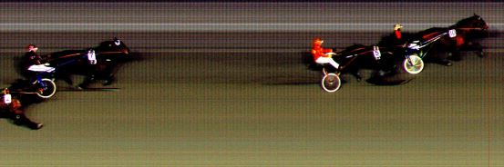 Målfoto for løp 5 på bane BI den 13.02.2015