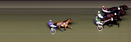 Målfoto for løp 8 på bane BI den 13.02.2015