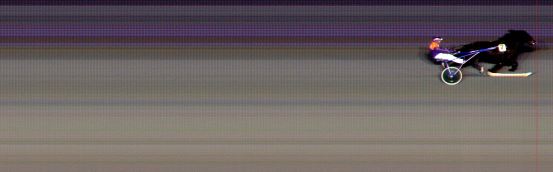 Målfoto for løp 1 på bane BI den 20.02.2015