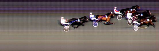 Målfoto for løp 2 på bane BI den 20.02.2015