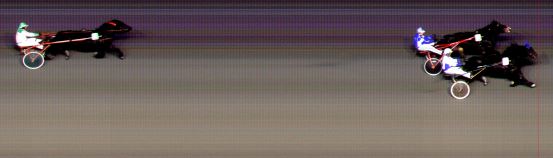 Målfoto for løp 4 på bane BI den 20.02.2015