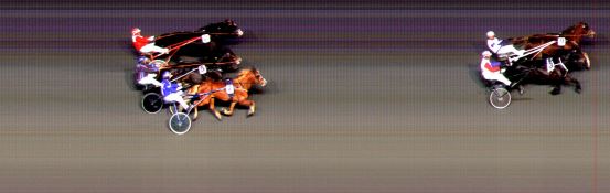 Målfoto for løp 5 på bane BI den 20.02.2015