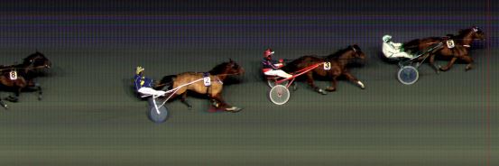 Målfoto for løp 7 på bane BI den 27.03.2015