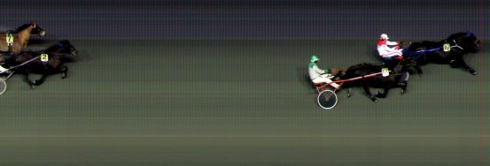 Målfoto for løp 9 på bane BI den 27.03.2015