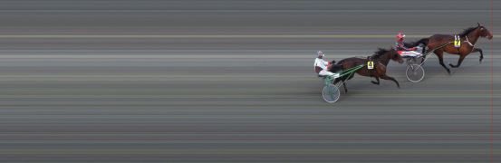 Målfoto for løp 1 på bane BI den 24.04.2015