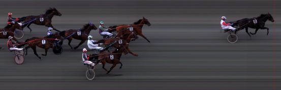 Målfoto for løp 5 på bane BI den 24.04.2015