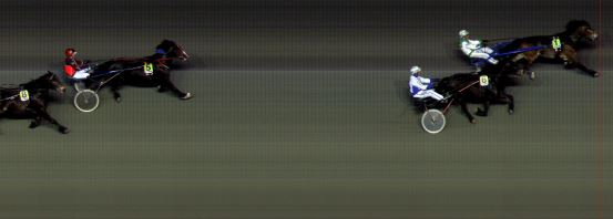 Målfoto for løp 9 på bane BI den 24.04.2015