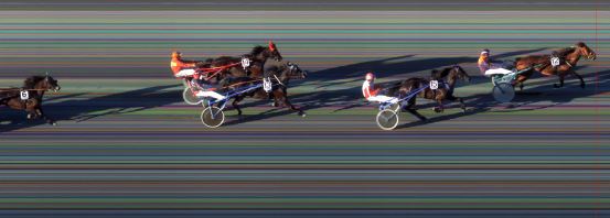 Målfoto for løp 5 på bane BI den 15.05.2015