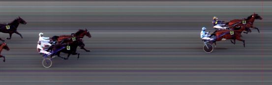 Målfoto for løp 9 på bane BI den 15.05.2015